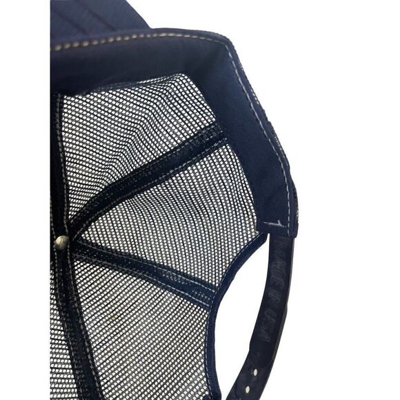 Vintage Roadway Swingster Trucker Hat Snapback Retro Made in USA - Picture 8 of 10